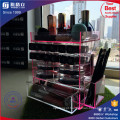 China Fabricante Pink Color Roating Acrylic Lipstick Display